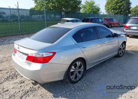 2015 Honda Accord Sport from USA, damaged, VIN 1HGCR2F53FA125578